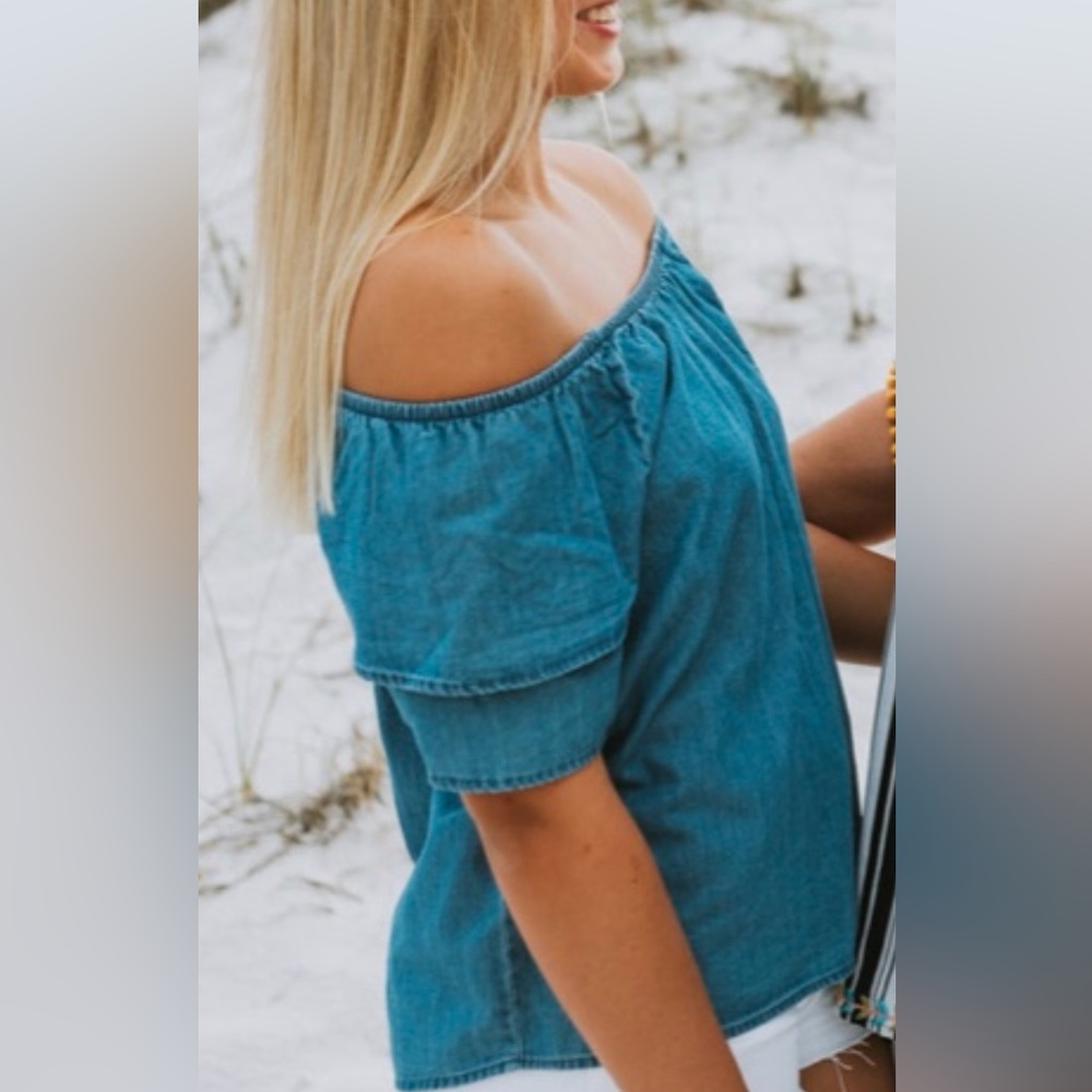 Copper Key denim shirt xsmall